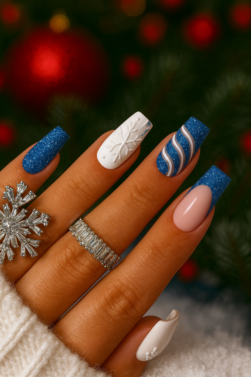 Press on nail a conches en ouche