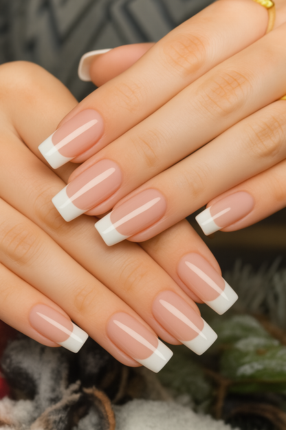 French Blanche Sakura – Carré Court | Prêt-à-Porter | La Plume de Stella