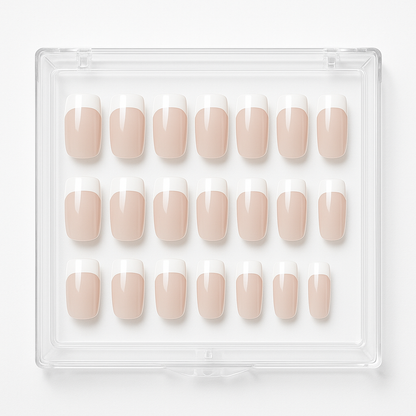 French Blanche Sakura – Carré Court | Prêt-à-Porter | La Plume de Stella