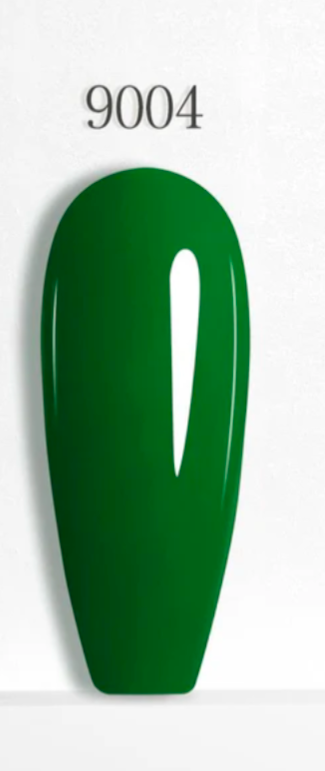 Vert Émeraude Chic – Carré Court | Press-On Nails – La Plume de Stella