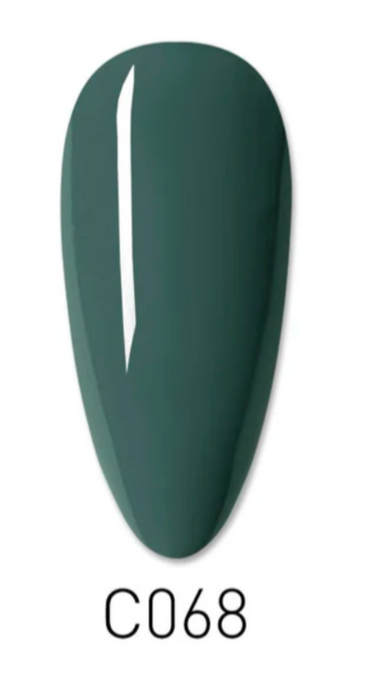 Vert Émeraude Chic – Carré Court | Press-On Nails – La Plume de Stella